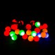 Kalėdinė LED girlianda burbulai 28 lempučių