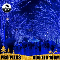 Profesionali lauko girlianda 600 LED IP67 PRO PLIUS