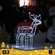 LED 3D šviečiantis Elnias M | Kalėdinė dekoracija