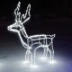 LED 3D šviečiantis Elnias L | Judanti kalėdinė dekoracija