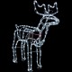 LED 3D šviečiantis Elnias L | Judanti kalėdinė dekoracija