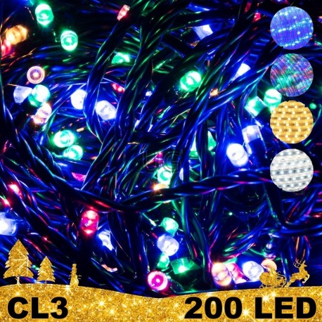 Kalėdinė LED girlianda 200 lempučių  | LED Kalėdinės lemputės 