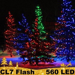 560 LED profesionali lauko girlianda PRO FLASH CL7