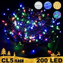 200 LED lempučių girlianda STANDART PLIUS FLASH CL5