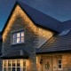 300 LED profesionali lauko girlianda varvekliai Brosberg Prolight CL8 Flash, juodas laidas