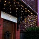 700 LED profesionali lauko girlianda varvekliai Brosberg Prolight CL8 Flash, juodas laidas