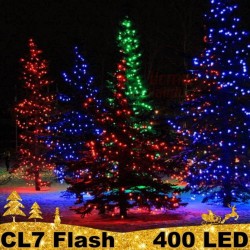 400 LED profesionali lauko girlianda PRO FLASH CL7