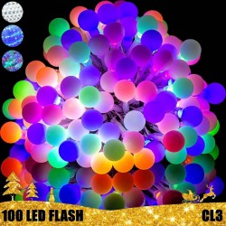 100 LED girlianda burbuliukai STANDART 2 CL3 FLASH