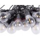 Lauko-sodo girlianda Lemputės, 10 LED 31V SG01 10 m