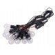 Lauko-sodo girlianda Lemputės, 10 LED 31V SG01 10 m