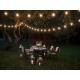 Lauko-sodo girlianda Lemputės, 15 LED 31V SG01 15 m