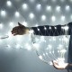 160 LED burbuliukų Girlianda Užuolaida - Tinklas 3 x 1 m.