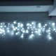 LED girlianda Varvekliai 200 lempučių Šiltai baltos